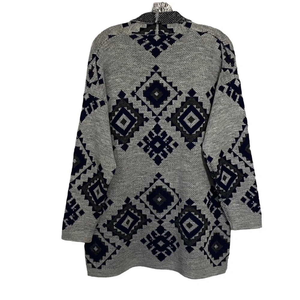 Bartolini Italy wool blend open cardigan size M - Picture 8 of 8